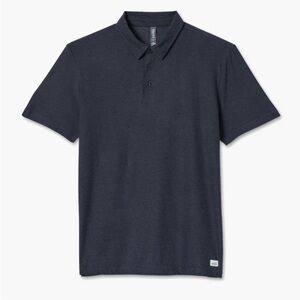Vuori Men's Charcoal Strato Tech Polo